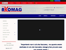 Tablet Screenshot of akomag.com